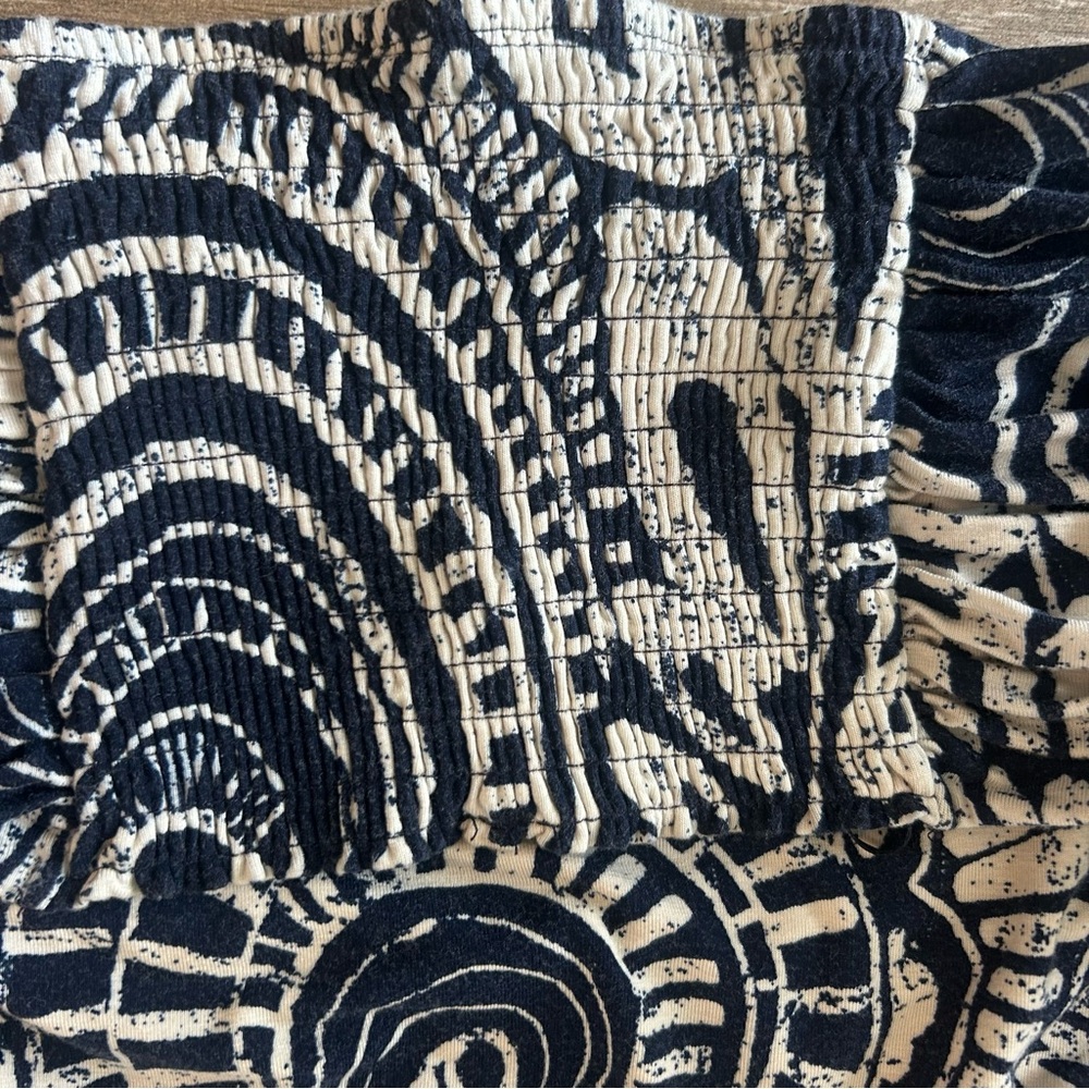 Fun Navy And White Patterned Two Piece Set! - image 6